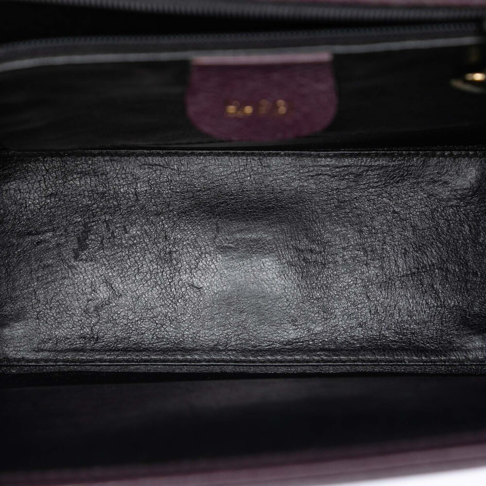 Pre-Loved Gucci Calfskin Lady Lock Satchel - Picture 4 of 7